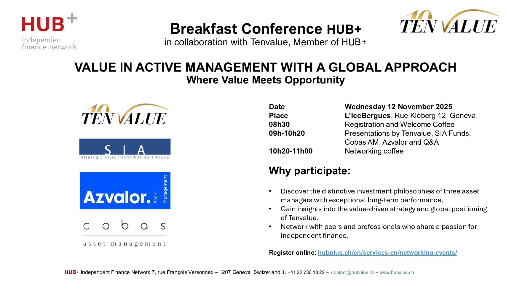 Value in Active Management with a Global Approach: Where Value Meets Opportunity